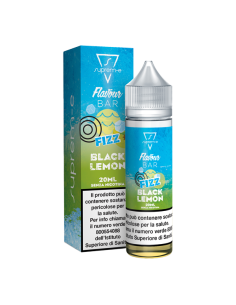 Fizz Black Lemon Flavour Bar Suprem-e Liquido Shot Mix 20ml