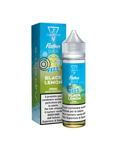 copy of Fizz Black Lemon Flavour Bar Suprem-e Liquid Shot 20ml