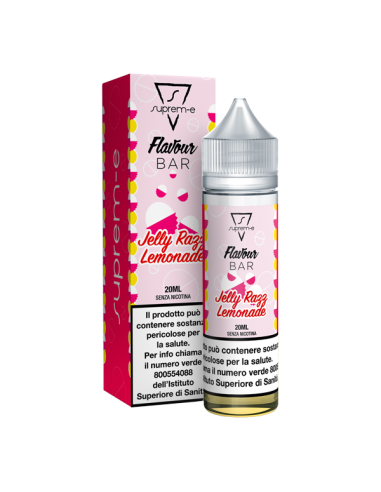 Jelly Razz Lemonade Flavour Bar Suprem-e Liquido Shot Mix 20ml