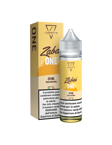 Zabaione Suprem-e Liquido Shot Mix 20ml