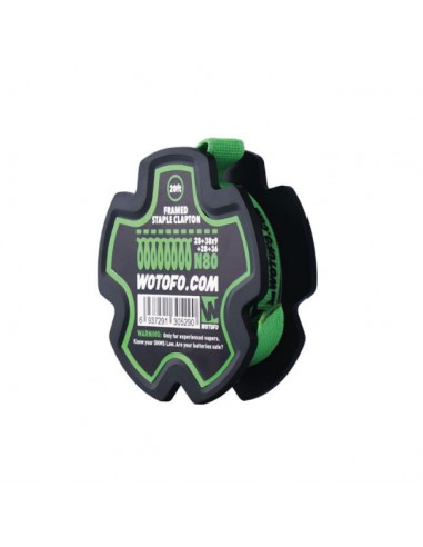 Framed Stample Clapton Wire 28+38*9+28+36 N80 Wotofo Filo Resistivo per Atomizzatori Rigenerabili