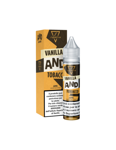 Vanilla AND Tobacco Suprem-e Liquido Mini Shot Mix 10ml