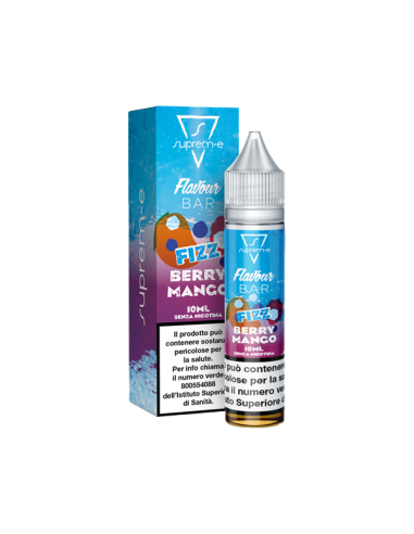 Fizz Berry Mango Flavour Bar Suprem-e Liquido Mini Shot Mix 10ml