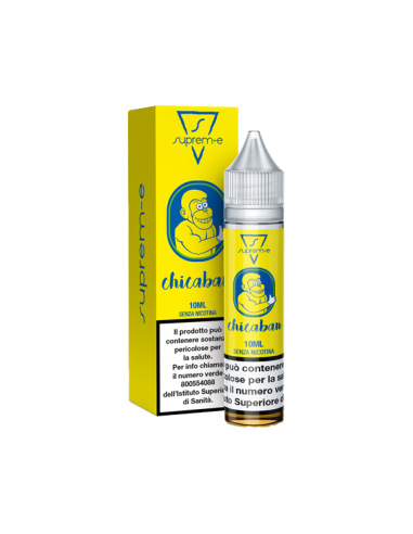 Chicaban Suprem-e S-Flavor Aroma Mini Shot 10ml Banana Sugar