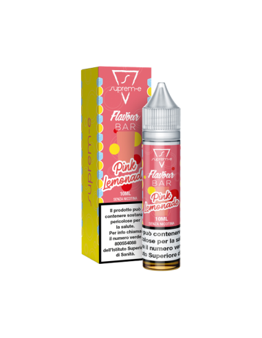 Pink Lemonade Flavour Bar Suprem-e Liquido Mini Shot Mix 10ml