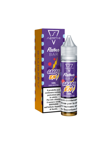 Grape Energy Flavour Bar Suprem-e Liquido Mini Shot Mix 10ml
