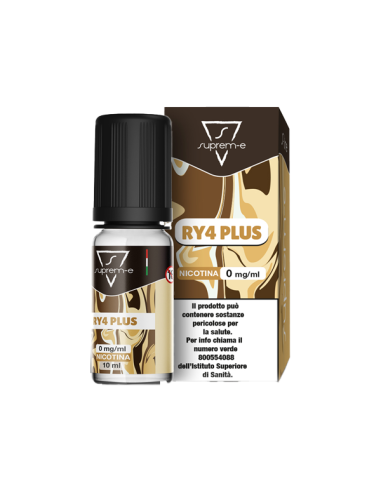 RY4 Plus S-Line Suprem-e Liquido Pronto 10ml Tabacco Caramello