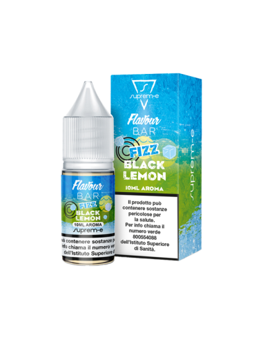 Fizz Black Lemon Flavour Bar Suprem-e Aroma Concentrate 10ml