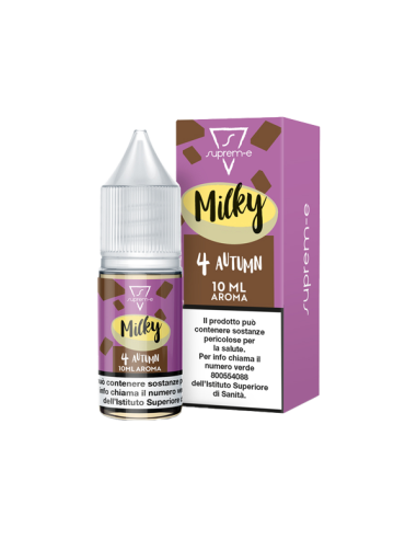 Milky 4 Autumn Suprem-e Aroma Concentrato 10ml Cioccolato Crema