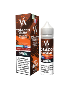 Tobacco Creamy Baron Valkiria Liquido Scomposto 20ml