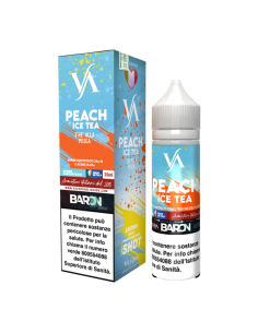 Peach Ice Tea Baron Valkiria Liquid Shot 20ml The Peach Lemon