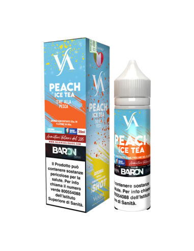 Peach Ice Tea Baron Valkiria Liquid Shot 20ml The Peach Lemon