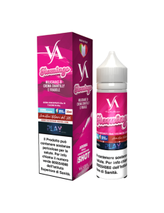 Flamingo Valkiria Liquido Shot 20ml Milkshake Fragola Crema