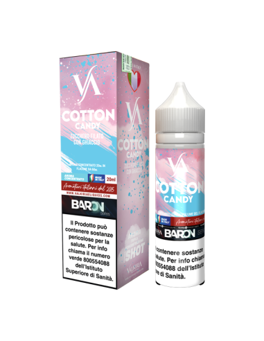 Cotton Candy Baron Valkiria Liquido Shot 20ml