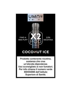 Coconut Ice UMA.mi SWAP Pod Precaricate 2ml - 2 Pezzi