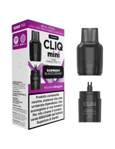 Raspberry Blackcurrant Cliq Mini Pod Precaricata Avomi 6000 puff