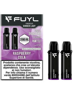 Raspberry Cola Fuyl Pod Precaricate 2ml - 2 Pezzi