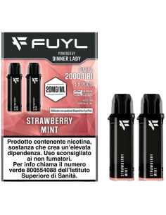Strawberry Mint Fuyl Pod Precaricate 2ml - 2 Pezzi