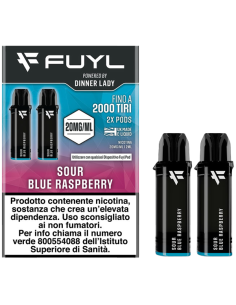 Sour Blue Raspberry Fuyl Pod Precaricate 2ml - 2 Pezzi