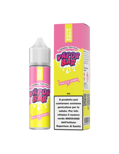 Peach & Lemon Ice Vapor Bar Reload Vape Liquido Shot 20ml