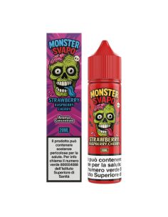 Strawberry Raspberry Cherry Monster Svapo Liquido Shot 20ml