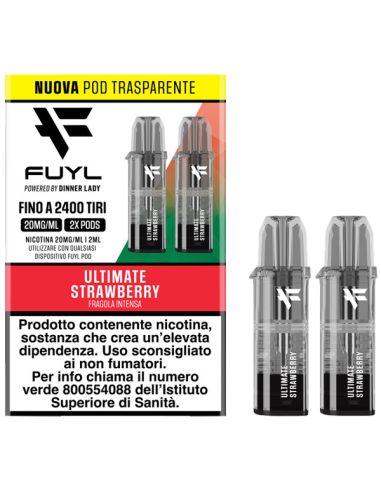 Ultimate Strawberry Fuyl Pod Precaricate 2ml