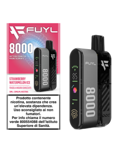 Fuyl 8000 Starter Kit  + Pod Precaricata Strawberry Watermelon Ice