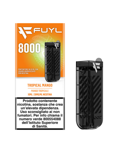 Tropical Mango Fuyl 8000 Pod Precaricata 10ml