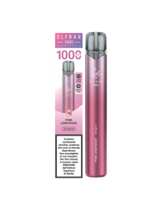Pink Lemonade Elfbar EB1000 sigaretta elettronica Usa e Getta 1000 tiri Puff