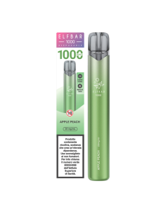 Apple Peach Elfbar EB1000 Pod Mod Usa e Getta