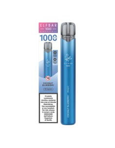 Coconut Blueberry Elfbar EB1000 Pod Mod Usa e Getta