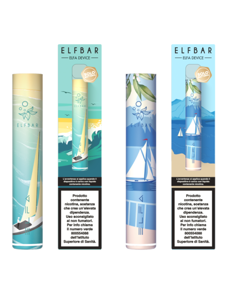 ELFA Summer Edition Elfbar Battery Device Corpo Batteria 500mAh