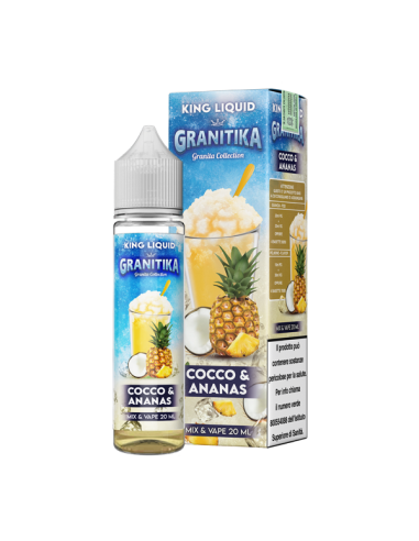 Cocco & Ananas Granitika King Liquid Liquido Mix and Vape 20ml