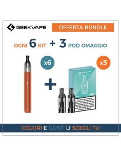 PROMO Wenax M2 Geekvape 6 + 3 Pod Precaricate OMAGGIO