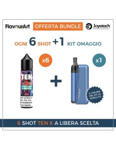 PROMO Ten X Flavourart Shot 6 + 1 Eroll Nano Joyetech OMAGGIO