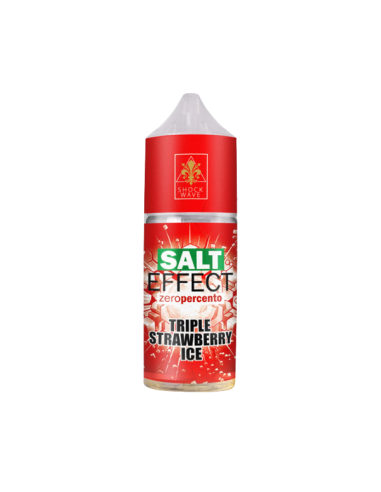 Triple Strawberry Ice Salt Effect Shock Wave Aroma mini Shot 10ml