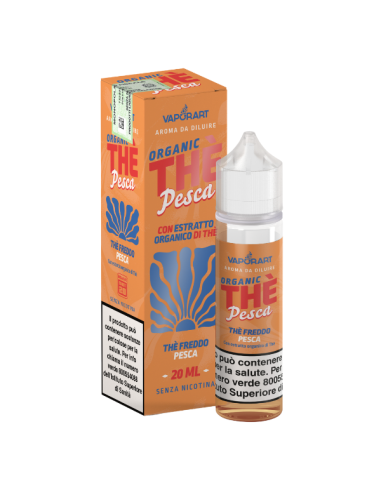 Thè alla Pesca Vaporart Liquido Shot 20ml