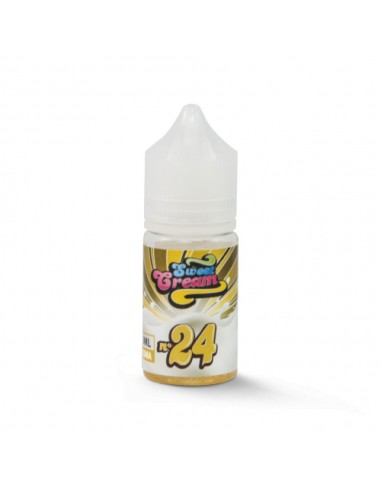 Sweet Cream N.24 by Eliquid France Aroma Shot Series Concentrated Vape Shot E-liquid for Electronic Cigarettes