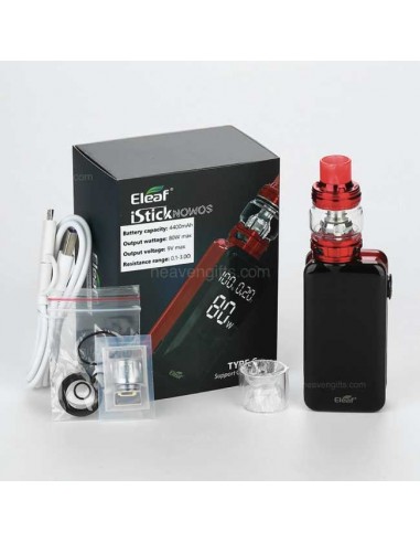 iStick Nowos Eleaf Kit con Atomizzatore Ello Duro