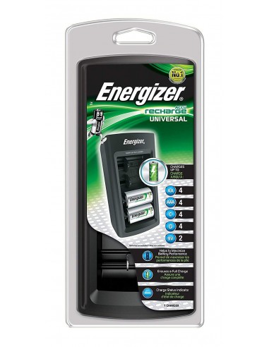Energizer Universal Charger - Caricabatterie Universale con Display LED