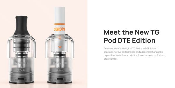 Cyber g slim DTE Aspire sigaretta elettronica con filtro usa e getta