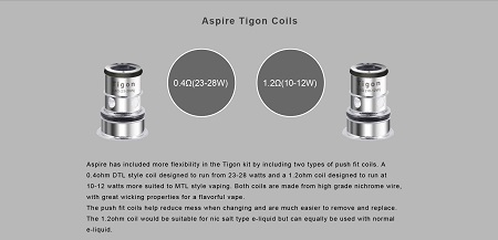 Reax Mini Aspire Kit con Tigon | Svapoebasta