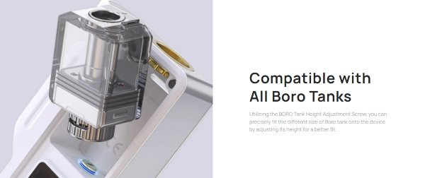 aspire raga aio sigaretta elettronica compatibile boro tank