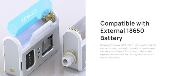 aspire raga aio sigaretta elettronica single battery 18650
