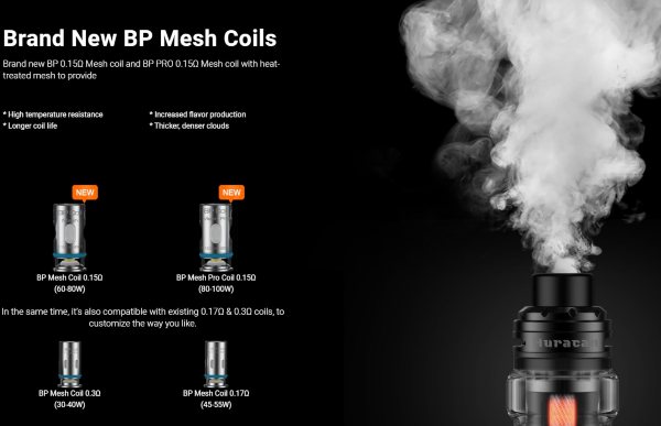 coils compatible with huracan tank aspire