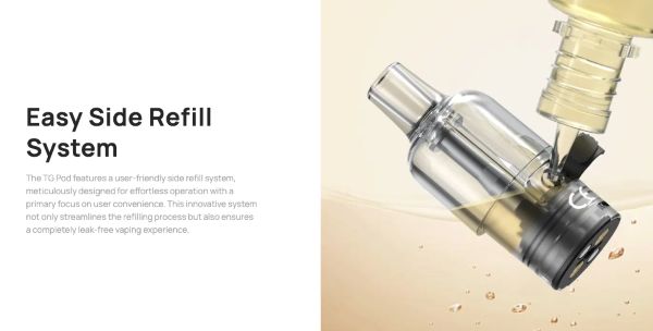 cyber g slim dte aspire sigaretta elettronica con sistema di refill laterale