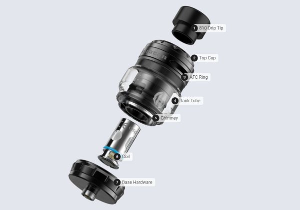 huracan tank aspire components