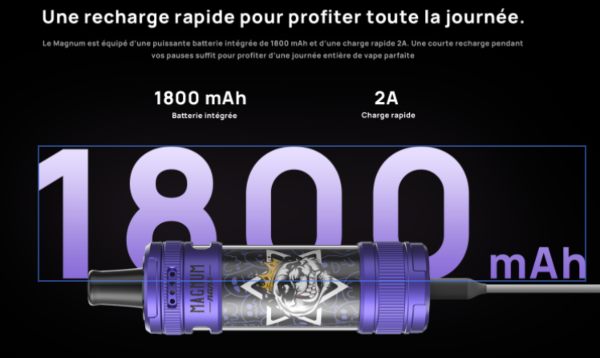 magnum nano aspire sigaretta elettronica con batteria integrata 1800 mah