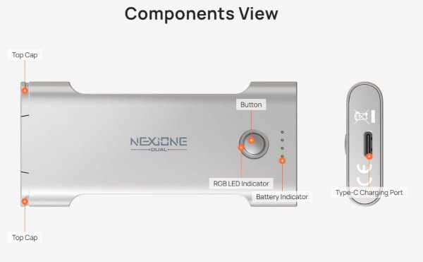 nexi one dual aspire componenti sigaretta elettronica