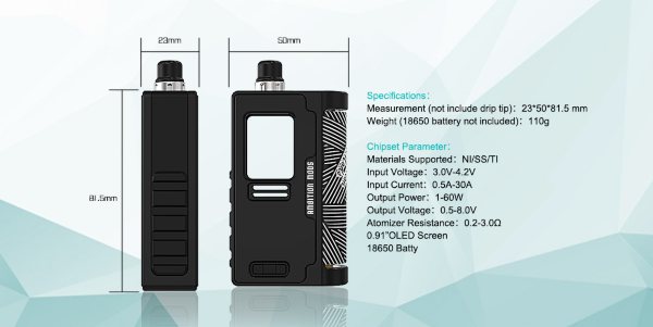 kil lite box mod ambition mods kilic dimensions and weight